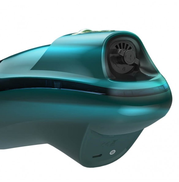 HK LETEN - Version III Blowjob Thrusting Moaning Intelligent Heating Masturbator (Chargeable - Dark Green)